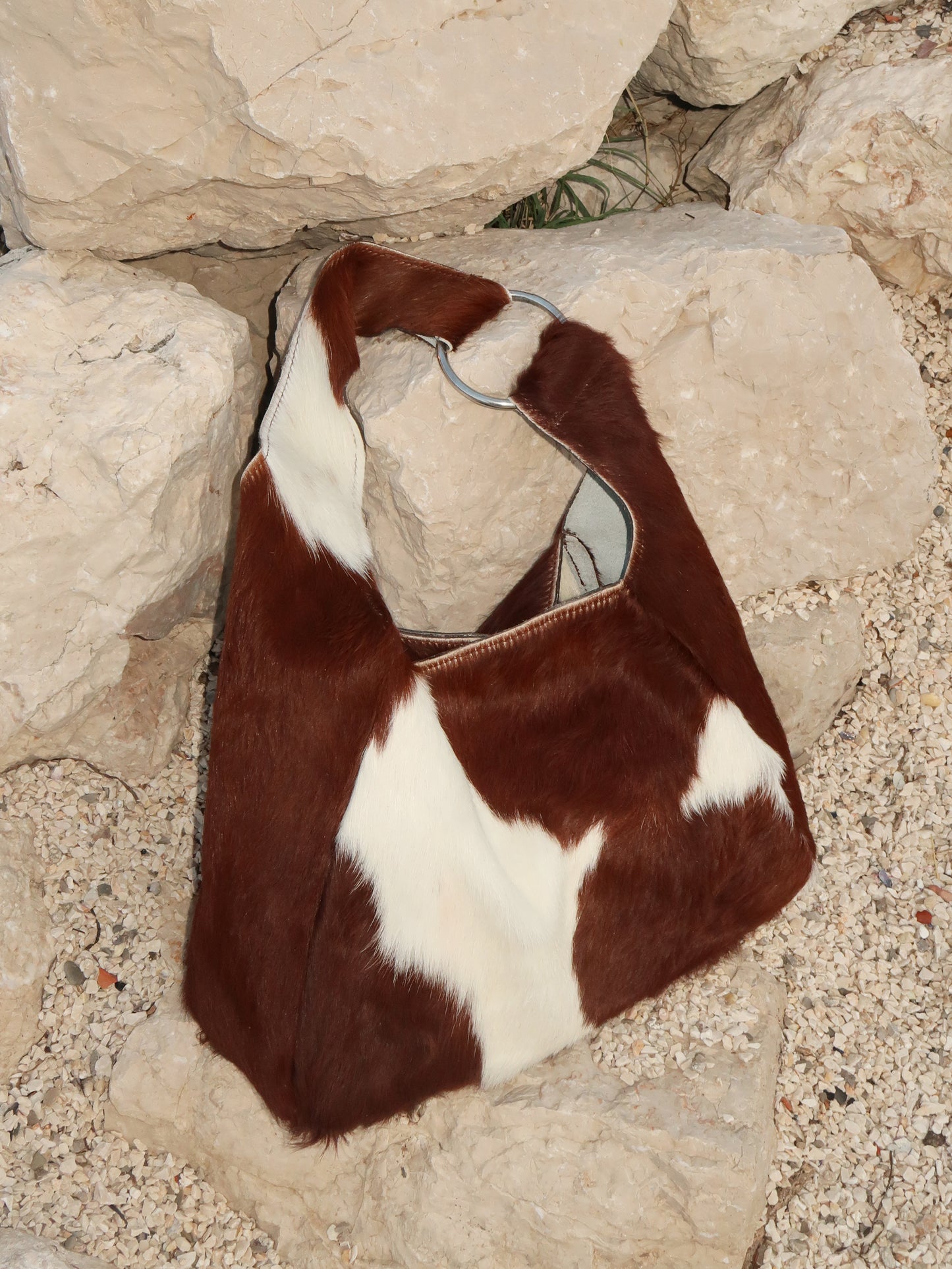 O-Ring Bag - Cow Hide Brown