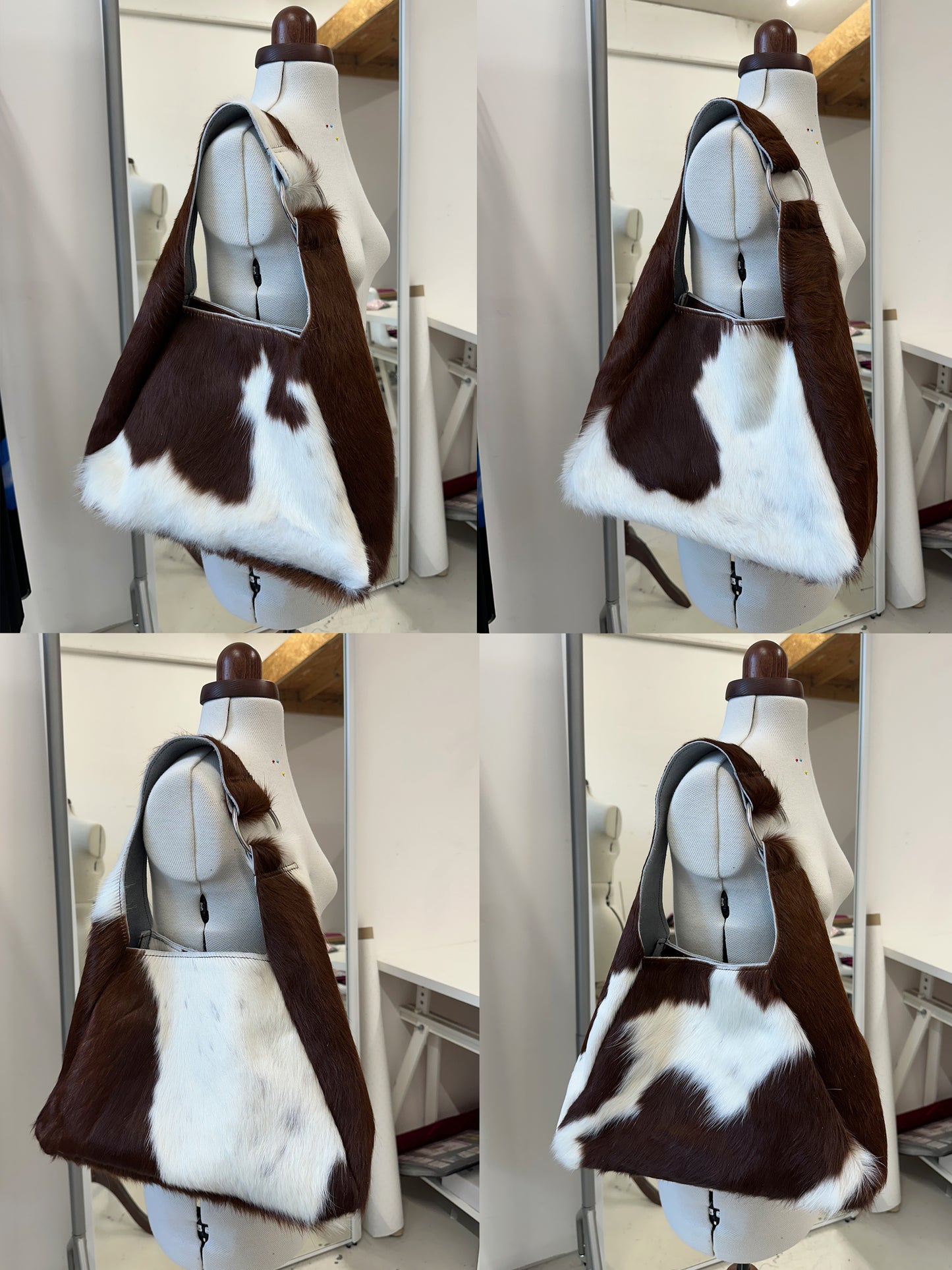 O-Ring Bag - Cow Hide Brown