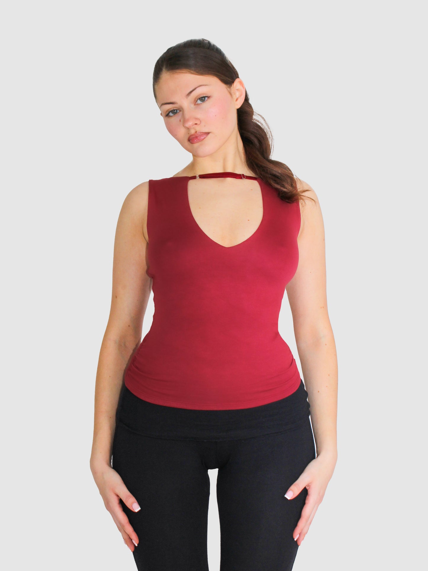 Vela Top - Cranberry