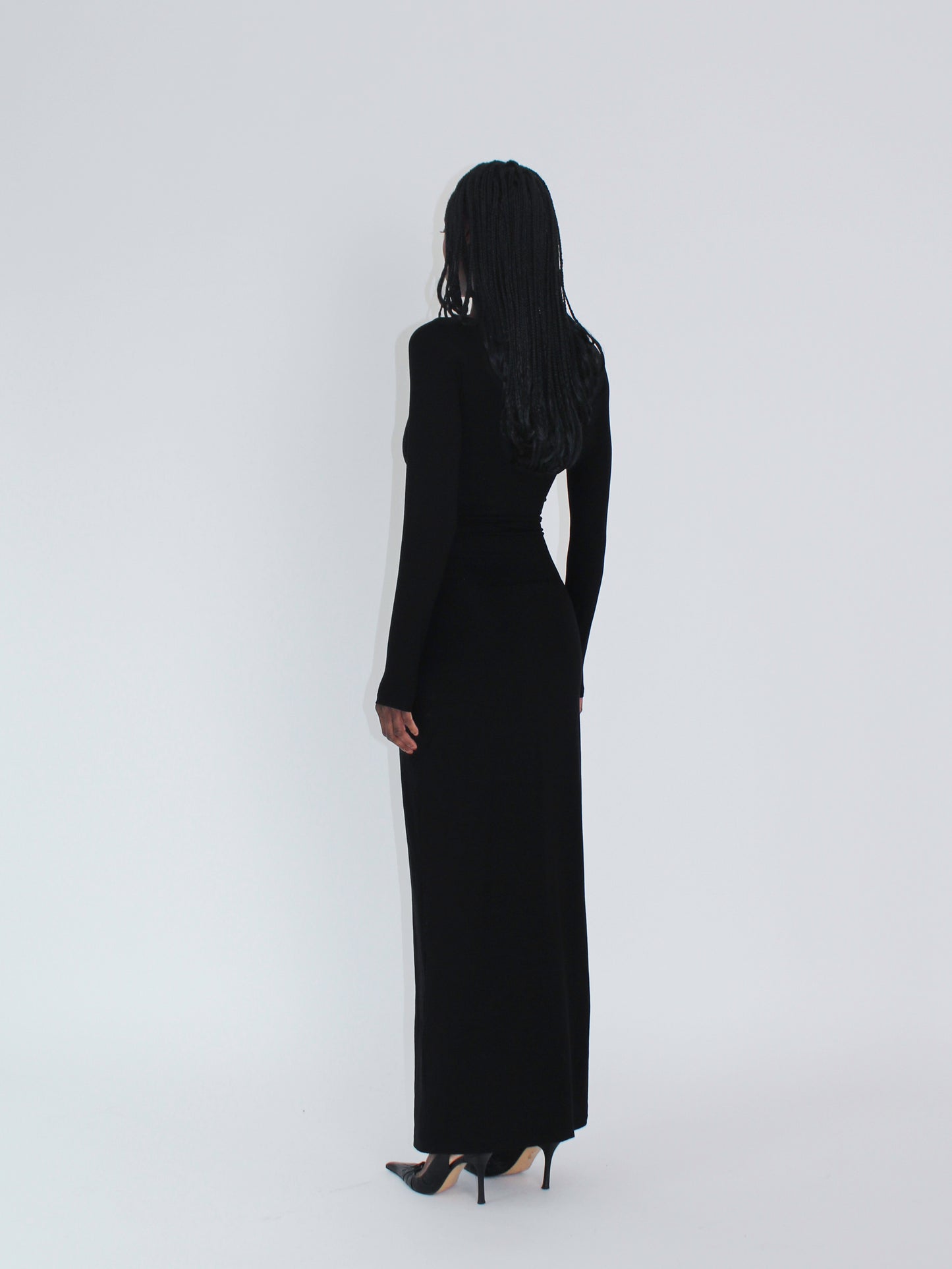 Key Hole Maxi Dress - XS