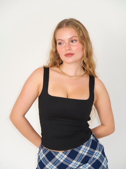 Bustier Tank - Black