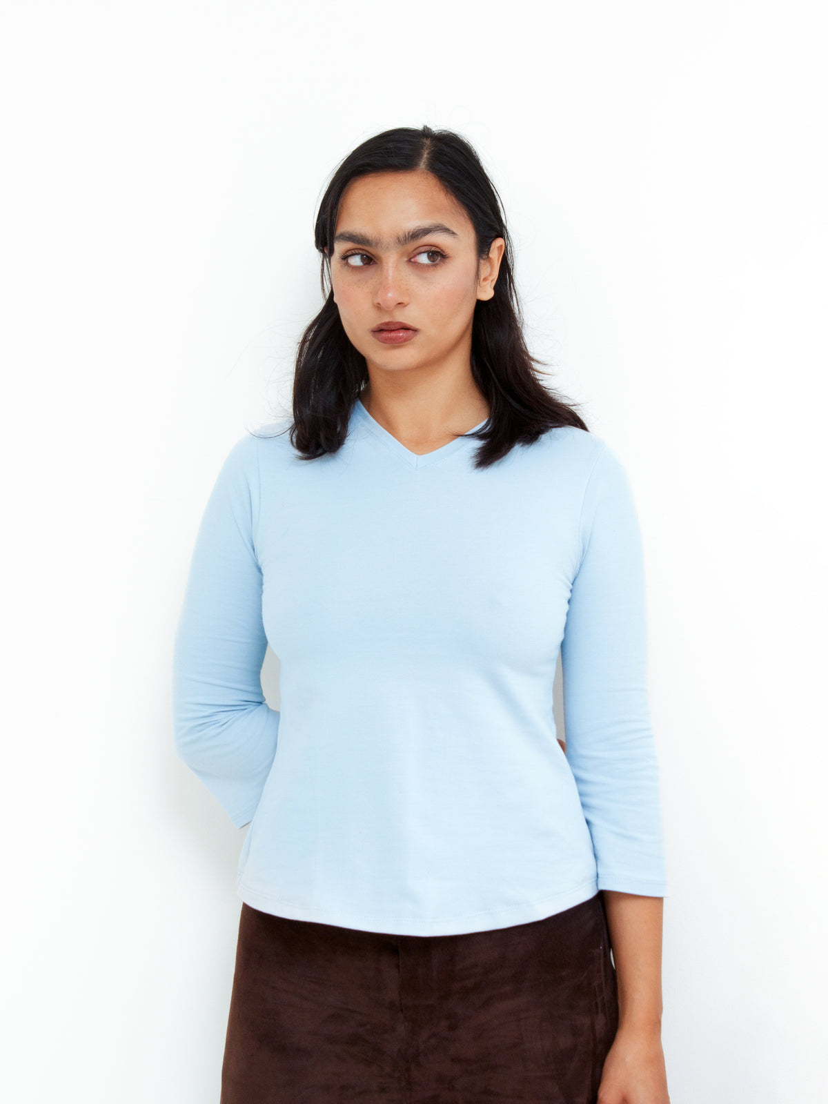 The Everyday V-Neck - Ice