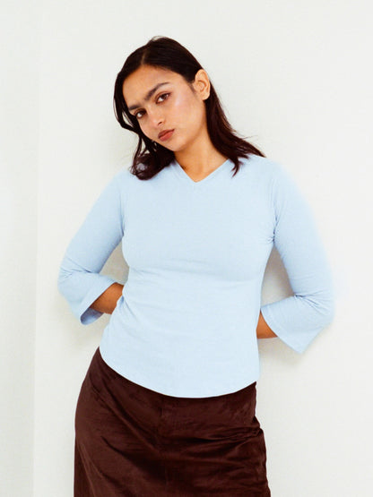 The Everyday V-Neck - Ice