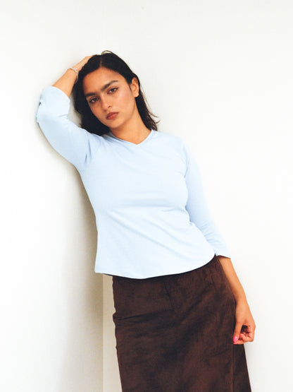The Everyday V-Neck - Ice