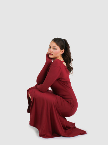 Infinity Dress - Cranberry S