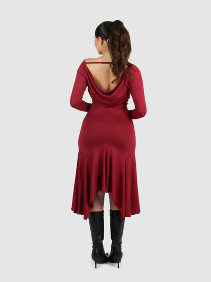 Infinity Dress - Cranberry S