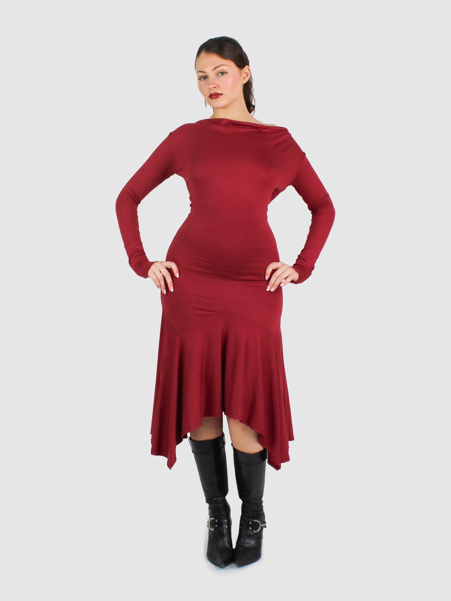 Infinity Dress - Cranberry S