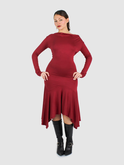 Infinity Dress - Cranberry S