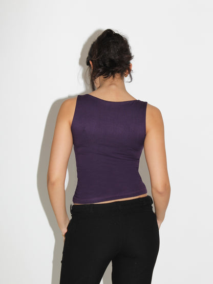Vela Top - Plum