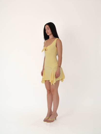 Lemon Marina Dress - XS