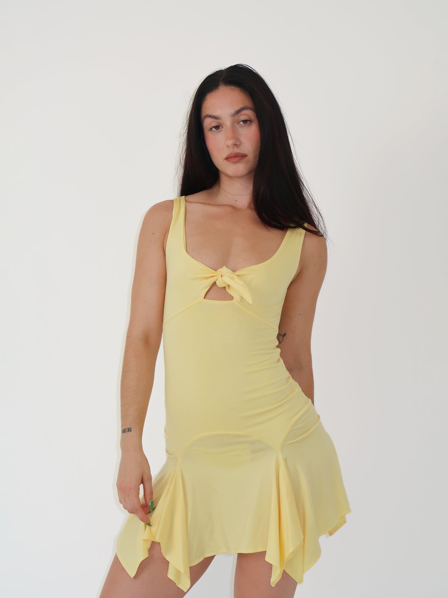 Lemon Marina Dress - XS