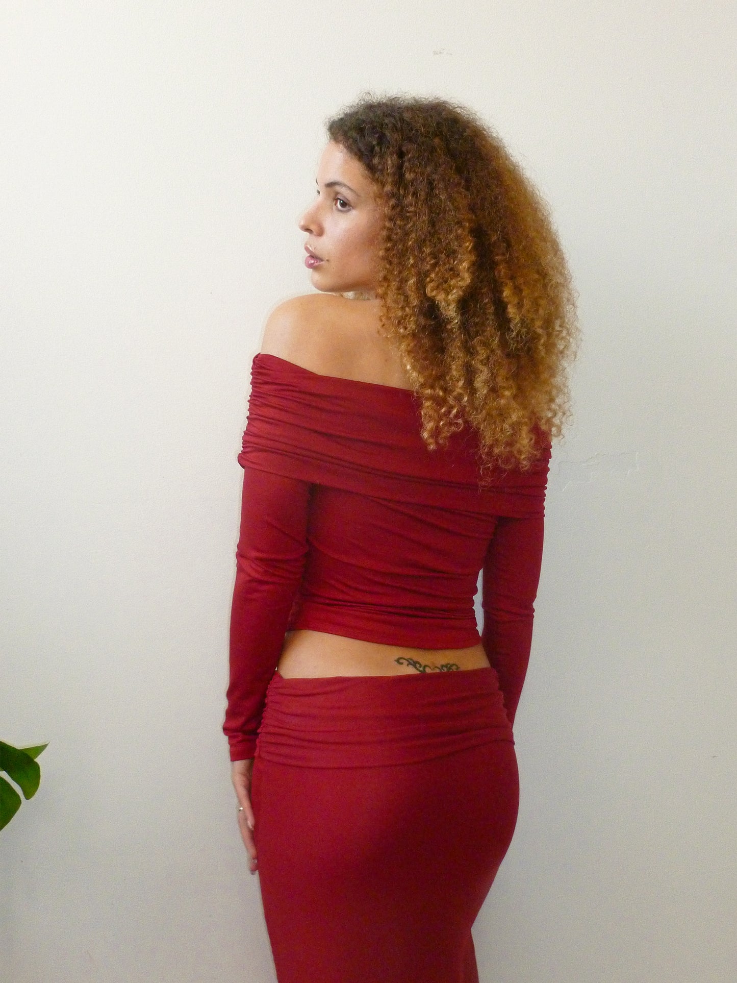 Maya Cherry Skirt - S